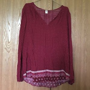 Old Navy Patterned Tunic